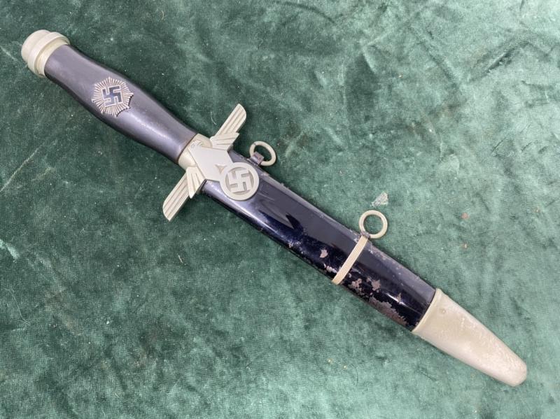 A MOST INTERESTING RLB 2nd Pattn MANS DAGGER WITH PERIOD UPGRADE.