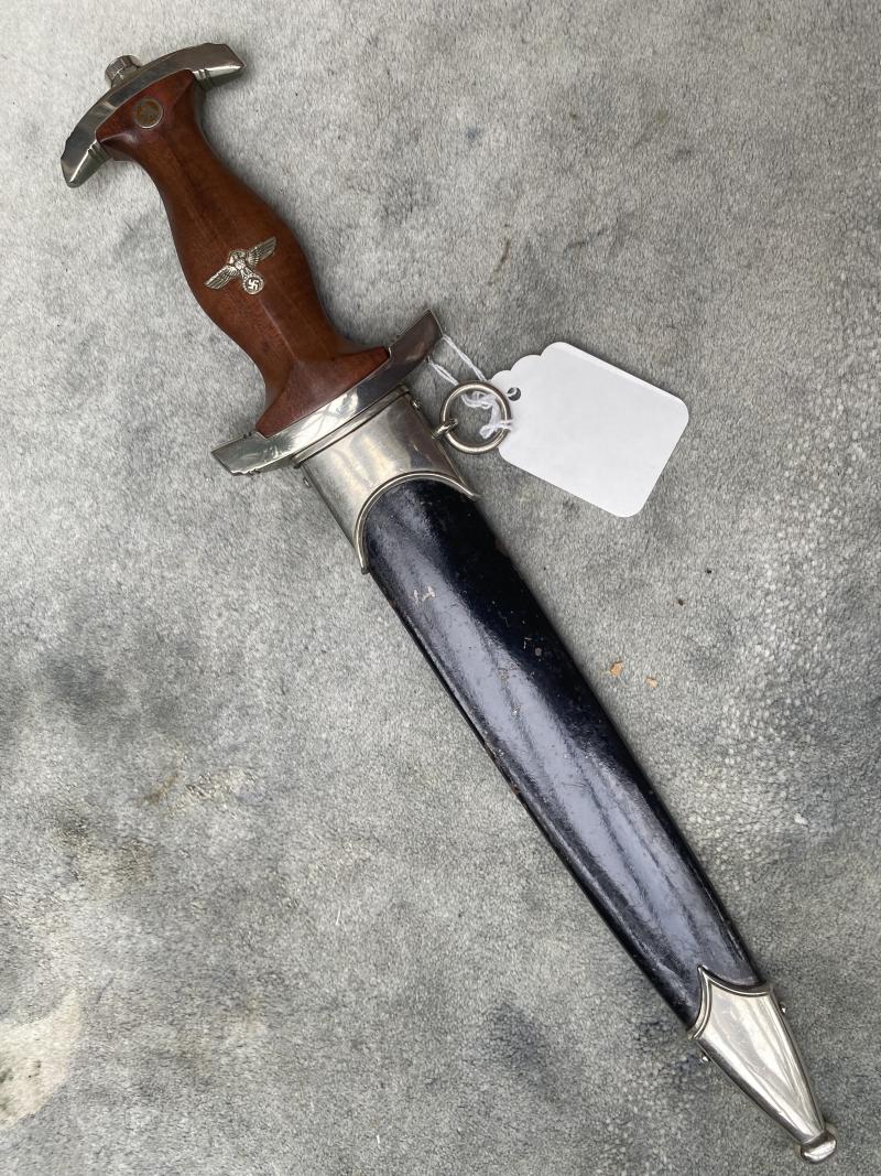 RARE MAKER EARLY SA (NOW NSKK) DAGGER BY CARL SCHMIDT.