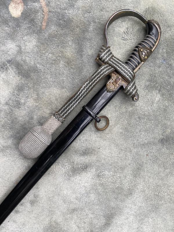 A VERY NICE EXAMPLE OF AN EICKHORN ‘PRINZ EUGEN’ PARADE SWORD WITH KNOT.