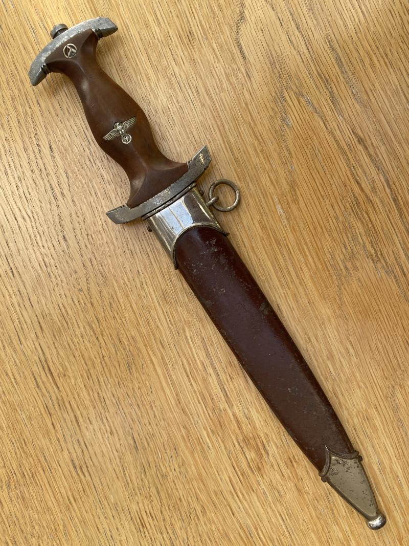 A ‘TRANSITIONAL’ SA DAGGER BY J.A. HENCKELS- DOUBLE MARKED.