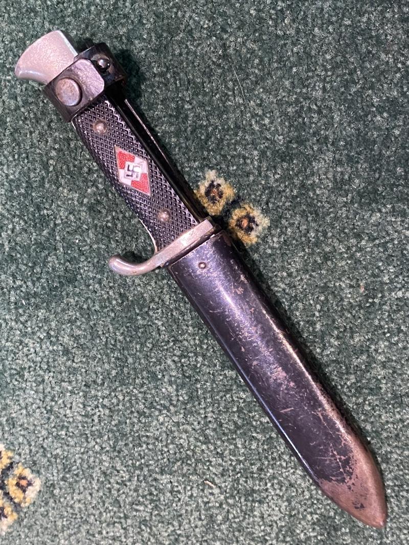 HITLER YOUTH KNIFE BY RZM M7/13.