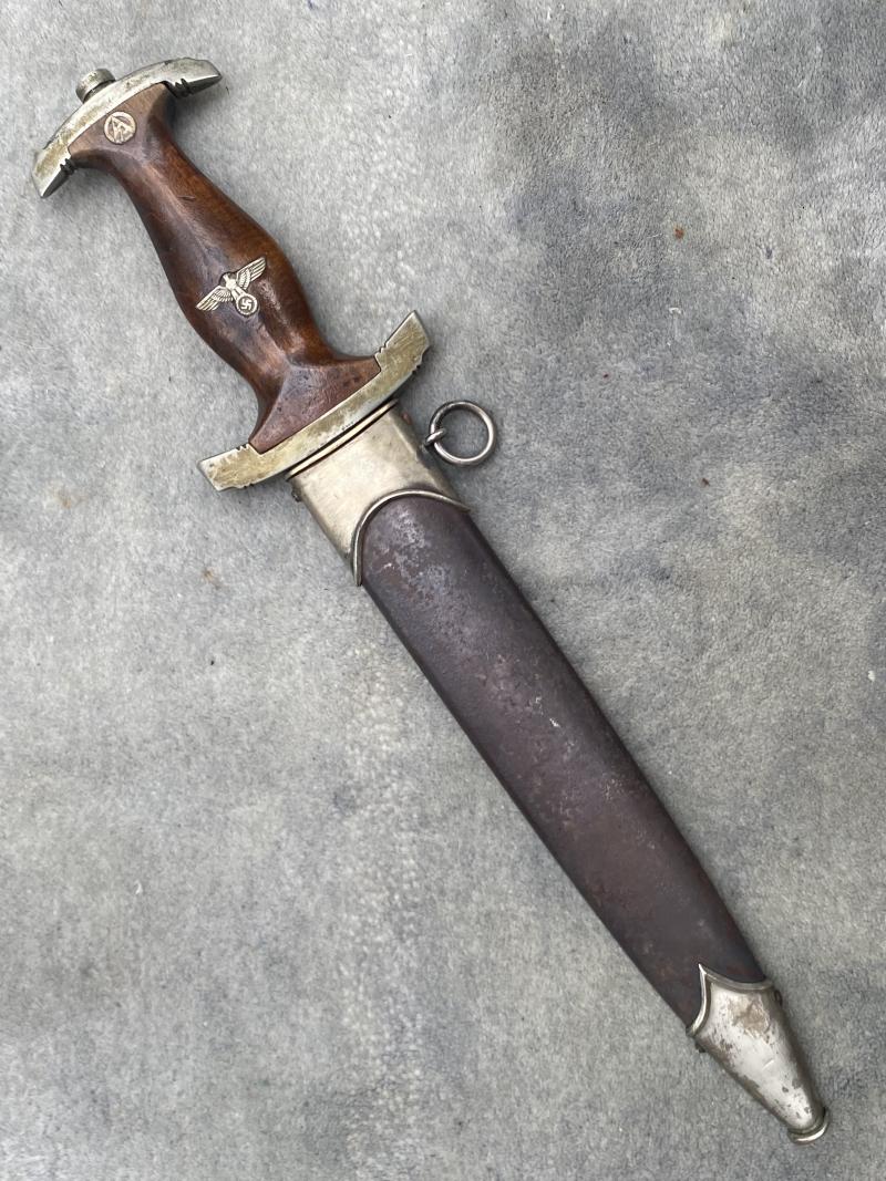 A FULL SA ROHM INSCRIPTION DAGGER BY EP&S.