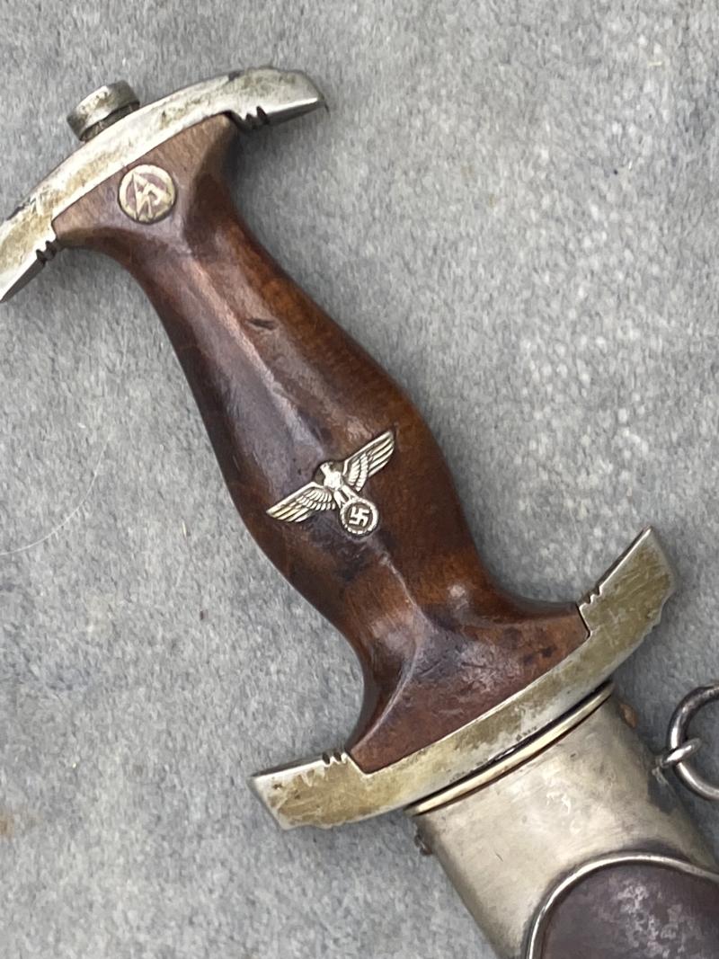 A FULL SA ROHM INSCRIPTION DAGGER BY EP&S.