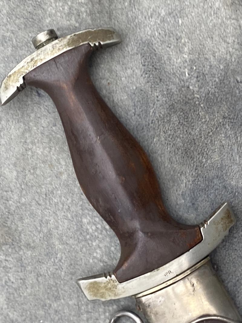 A FULL SA ROHM INSCRIPTION DAGGER BY EP&S.