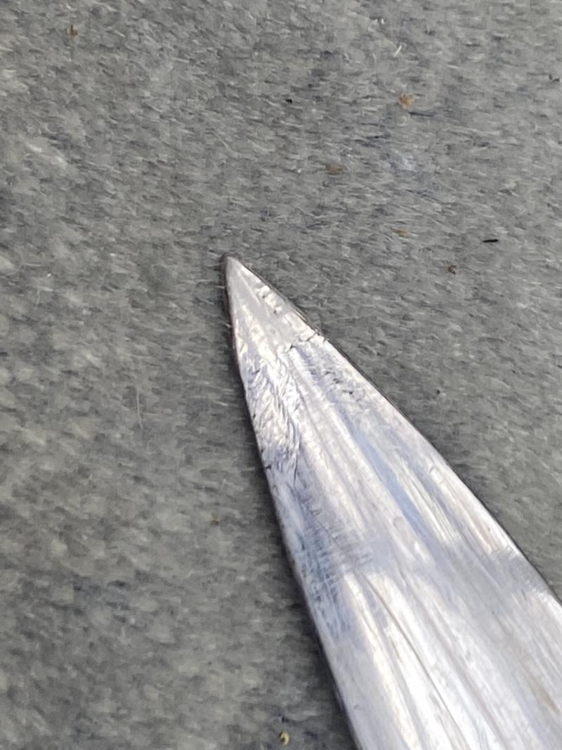 A FULL SA ROHM INSCRIPTION DAGGER BY EP&S.