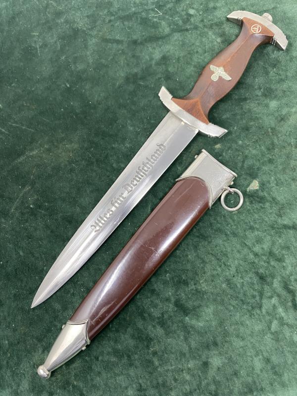 AN ABSOLUTELY STONE MINT RZM SA DAGGER!!!!