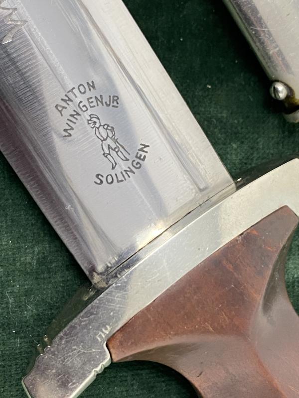 A SUPERB FULL ROHM SA DAGGER BY ANTON WINGEN Jr.