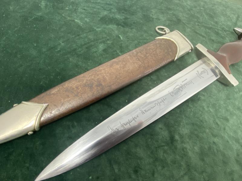 A SUPERB FULL ROHM SA DAGGER BY ANTON WINGEN Jr.