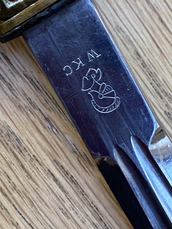 “SPECIAL OFFERING” NAVAL OFFICERS DAGGER BY WKC