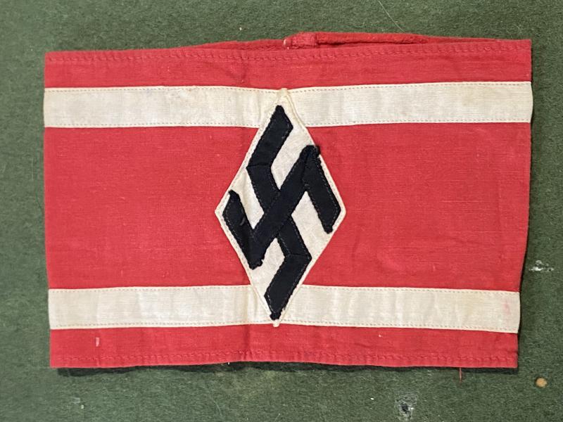 A RARE AND EARLY THIRD REICH STUDENT LEGUE ARMBAND.