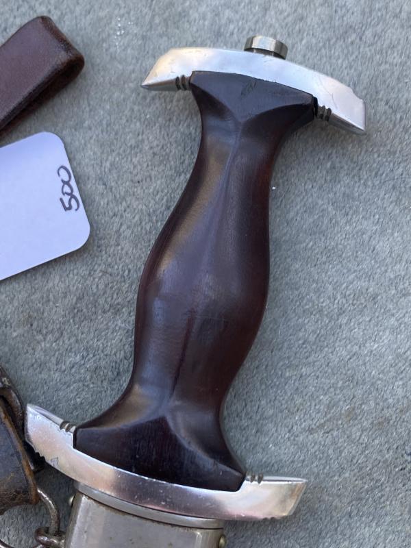 A NSKK (MARINE?) DAGGER BY C.J. KREBS DOUBLE MARKED!!