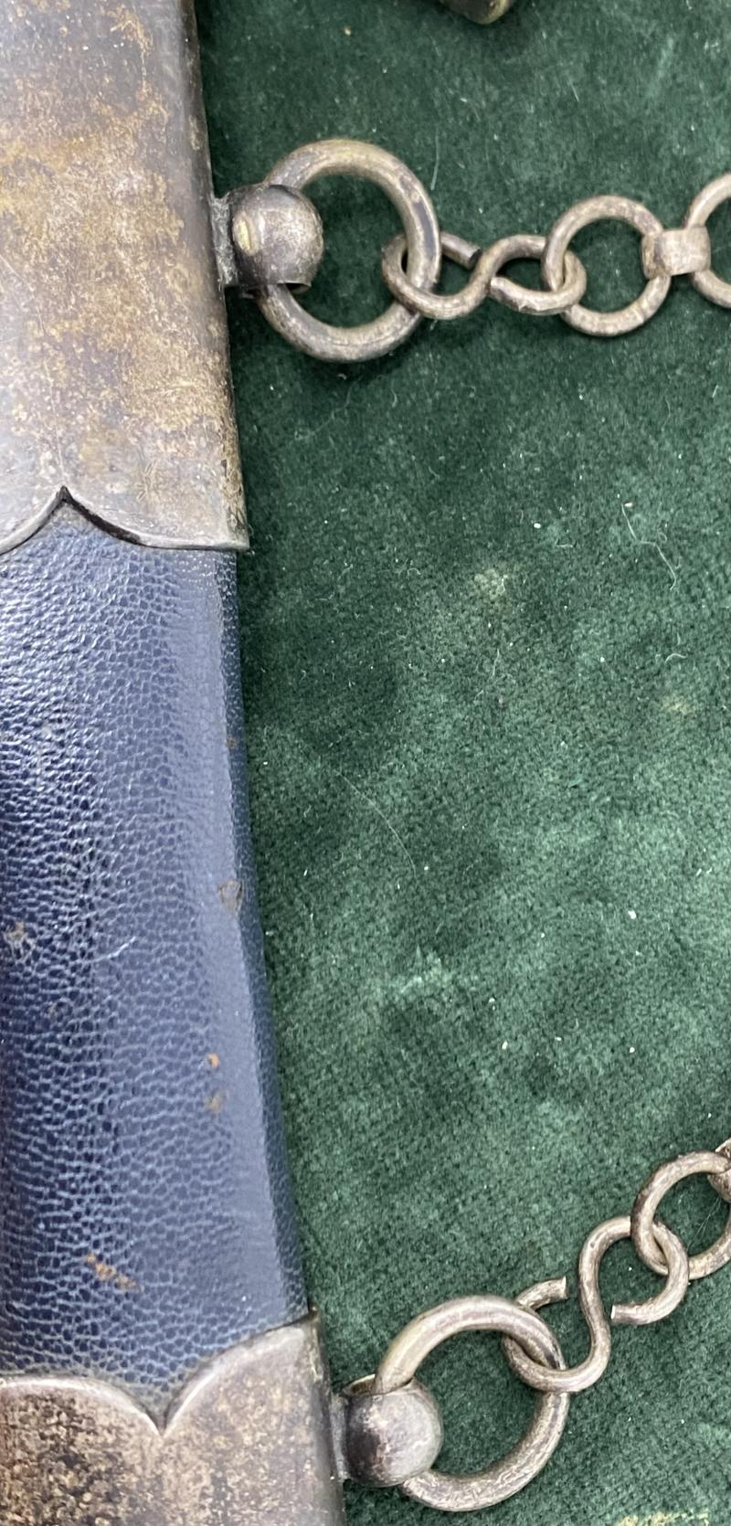 A SUPERB DLV/LUFTWAFFE TRANSITIONAL VERY EARLY DAGGER WITH DISTRIBUTOR.