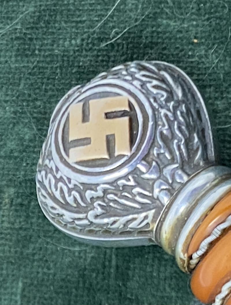 2nd Pattn. LUFTWAFFE DAGGER BY EICKHORN WITH GILDED SWAZ’s , STRSPS & KNOT.