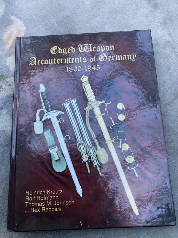 EDGED WEAPON ACCOUTREMENTS OF GERMANY 1800-1945.