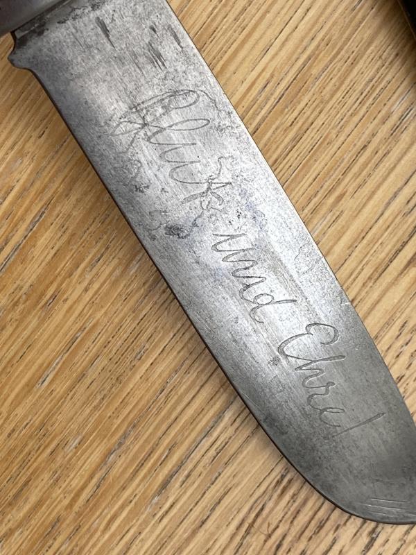 A VERY EARLY HITLER YOUTH KNIFE BY GEBRUDER BELL.