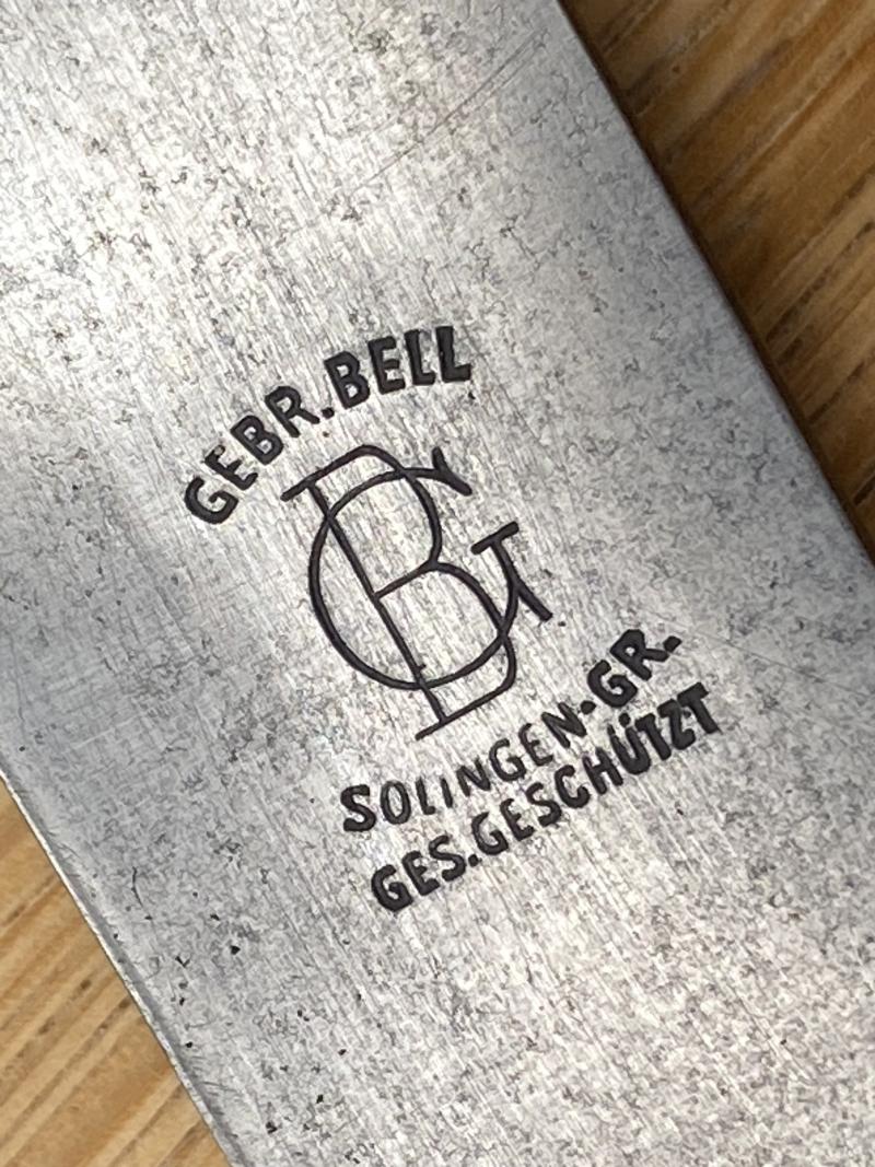A VERY EARLY HITLER YOUTH KNIFE BY GEBRUDER BELL.