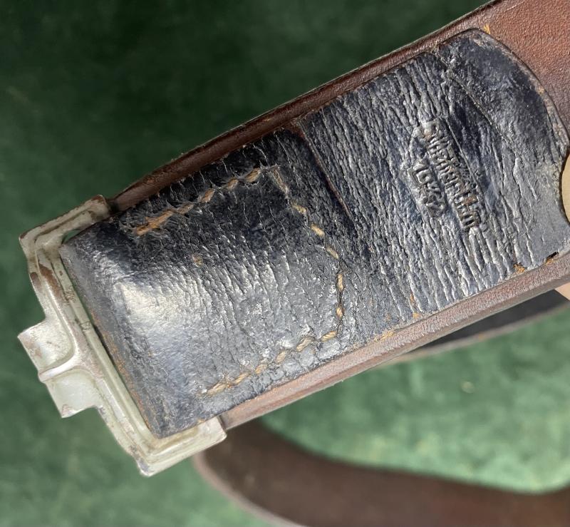 RARE THIRD REICH RED CROSS MANS BELT AND BUCKLE.