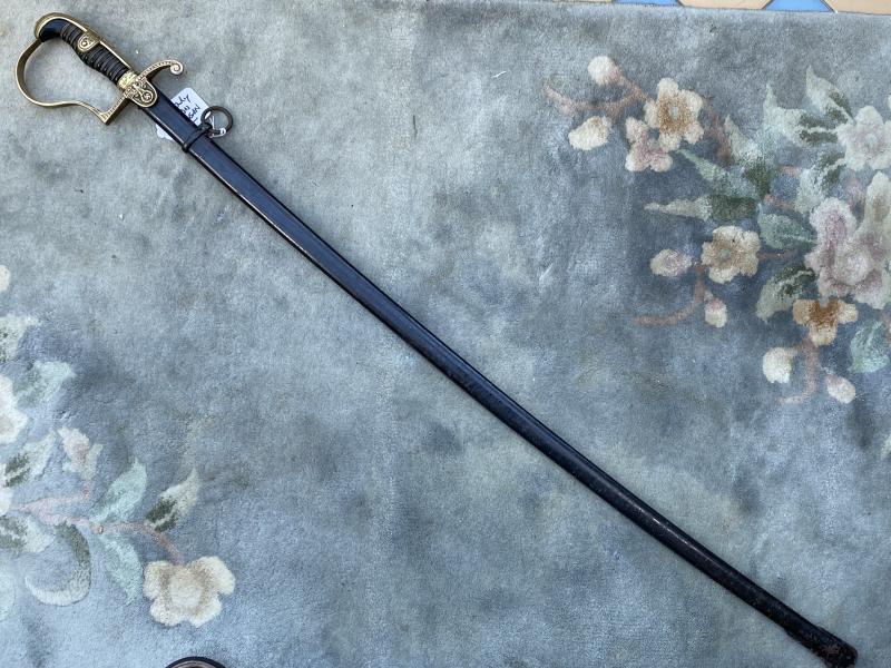 VERY EARLY ARMY SWORD BY ANTON WINGEN.