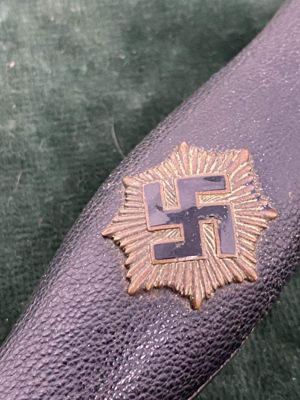 EARLY 2nd Pattn. RLB OFFICERS DAGGER WITH STRAPS - WEYERSBERG.