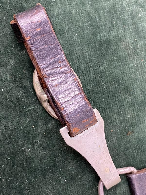 RARE SHORT BLACK HANGER FOR A SS DAGGER.