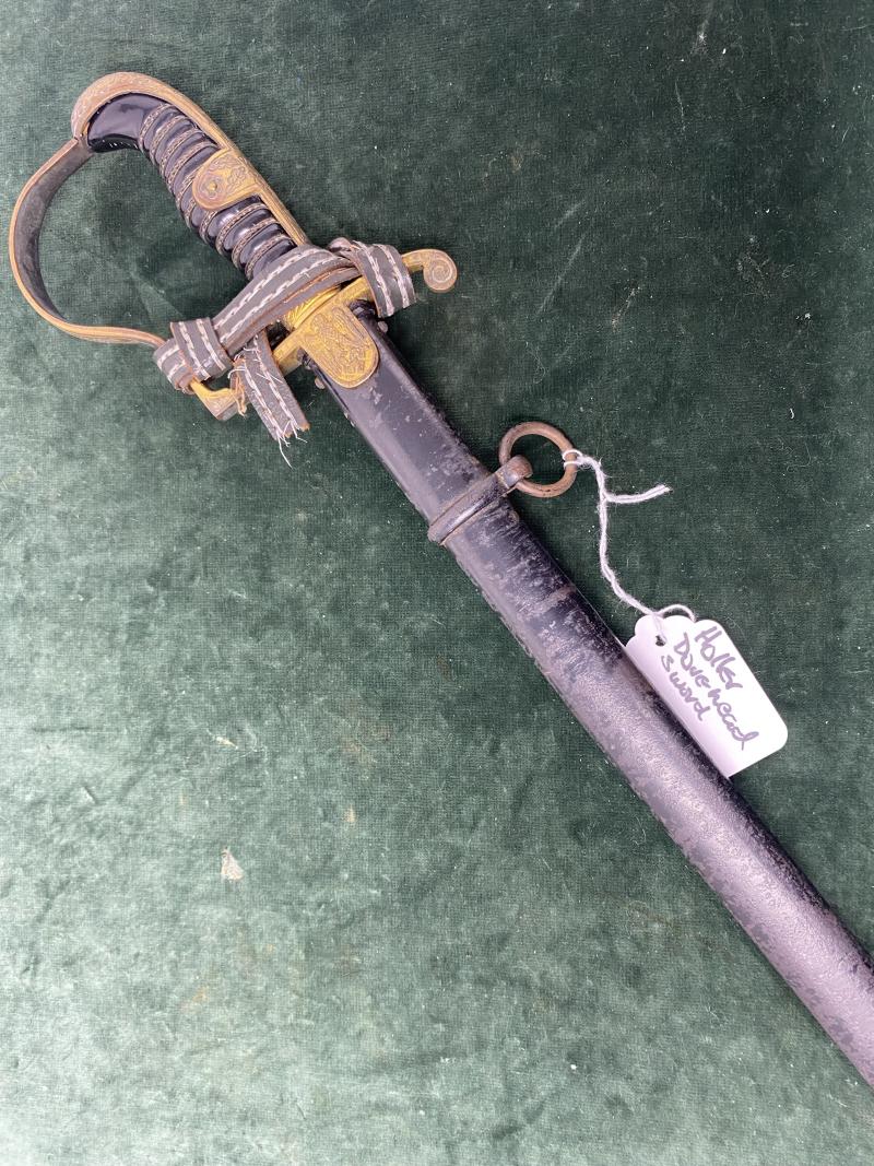 THIRD REICH OFFICERS SWORD BY FW HOLLER.
