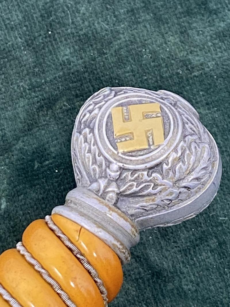 A REALLY SUPER 2nd Pattn LUFTWAFFE BY SMF WITH ALL FINISH &100% GILDED SWAZS!