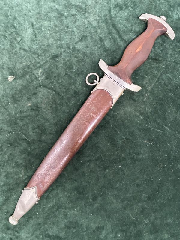 AN EARLY SA DAGGER BY C.& R. LINDER WITH FREE EARLY HANGER!!!