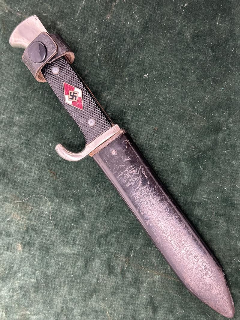 HITLER YOUTH DAGGER BY ANTON WINGEN 1941 VINTAGE.