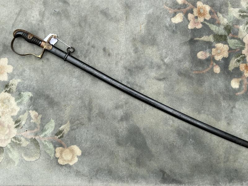 ARMY OFFICERS DOVE HEAD PARADE SWORD BY ALCOSO.