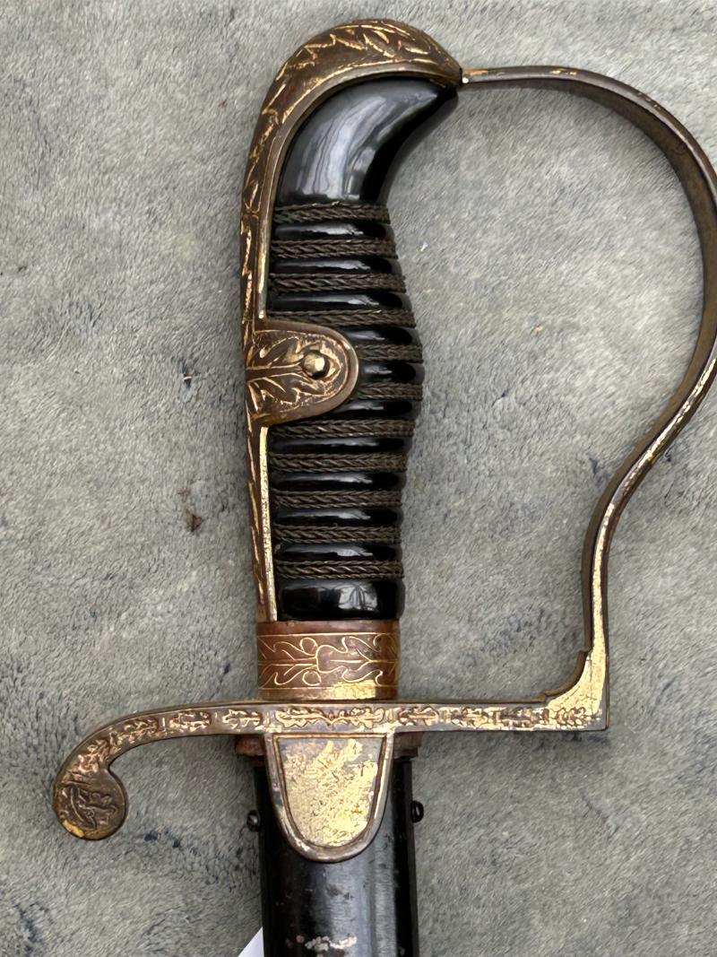 ARMY OFFICERS DOVE HEAD PARADE SWORD BY ALCOSO.
