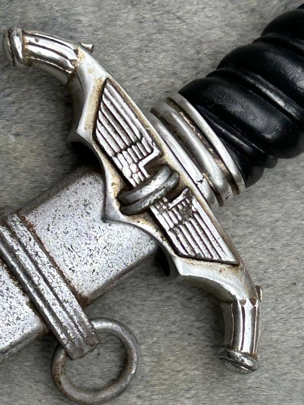 A MOST UNUSUAL BAHNSCHUTZ 2nd Pattn. DRESS DAGGER.