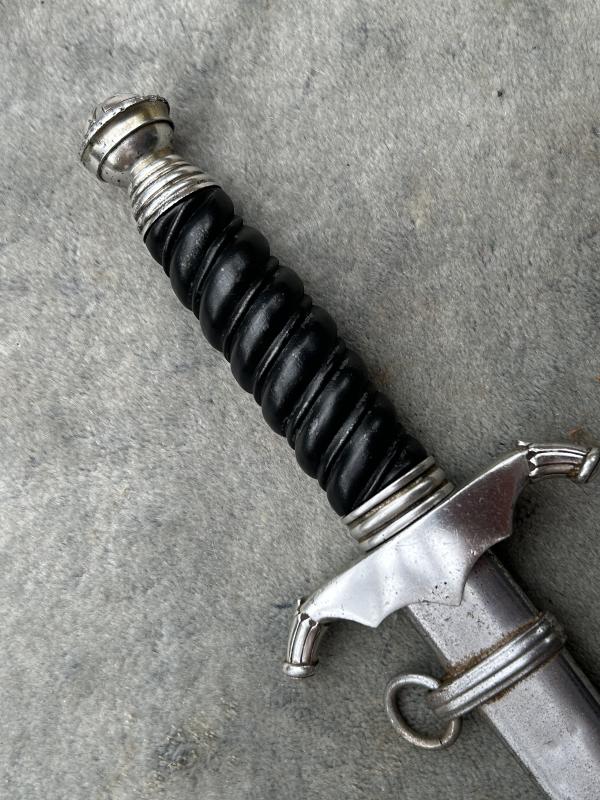 A MOST UNUSUAL BAHNSCHUTZ 2nd Pattn. DRESS DAGGER.