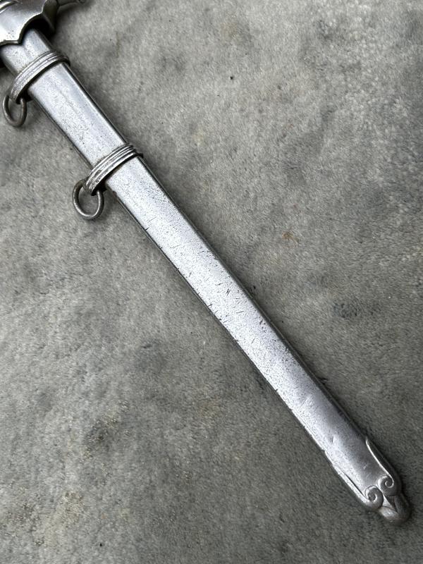 A MOST UNUSUAL BAHNSCHUTZ 2nd Pattn. DRESS DAGGER.