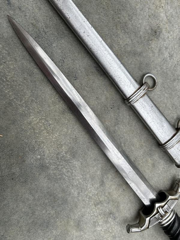 A MOST UNUSUAL BAHNSCHUTZ 2nd Pattn. DRESS DAGGER.