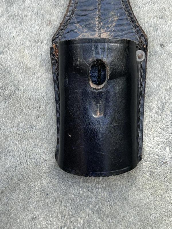 LEATHER FROG FOR THE RED CROSS HEWER.