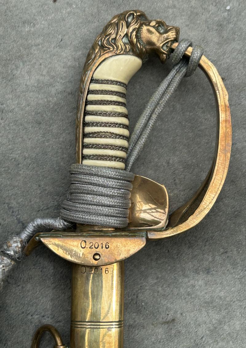 AN EXCELLENT EXAMPLE OF A THIRD REICH/WEIMAR OFFICERS NAVAL SWORD.