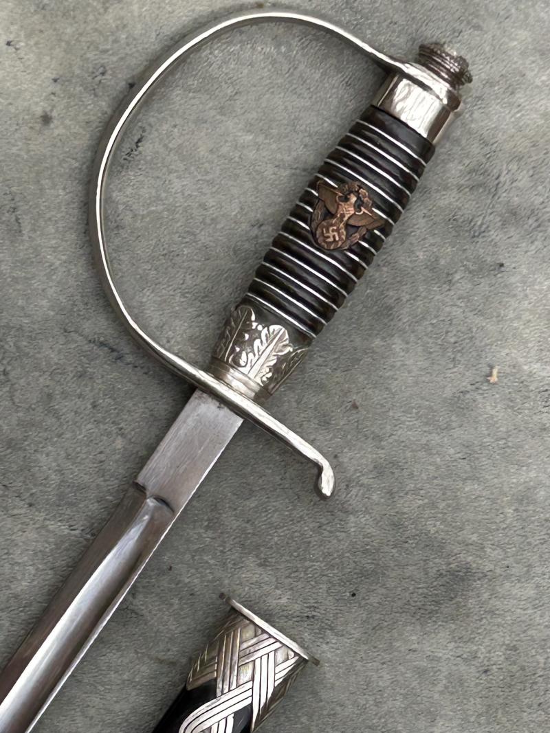POLICE OFFICERS SWORD BY HERMAN RATH!