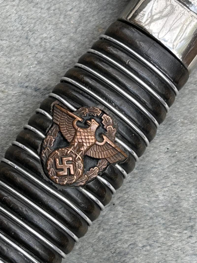 POLICE OFFICERS SWORD BY HERMAN RATH!