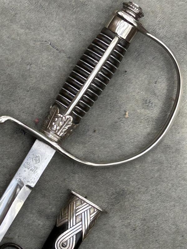 POLICE OFFICERS SWORD BY HERMAN RATH!