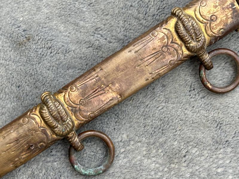EARLY NAVAL DAGGER BY ALCOSO - TRANSITIONAL PIECE.