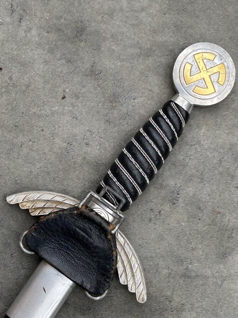 LUFTWAFFE OFFICERS PARADE SWORD.