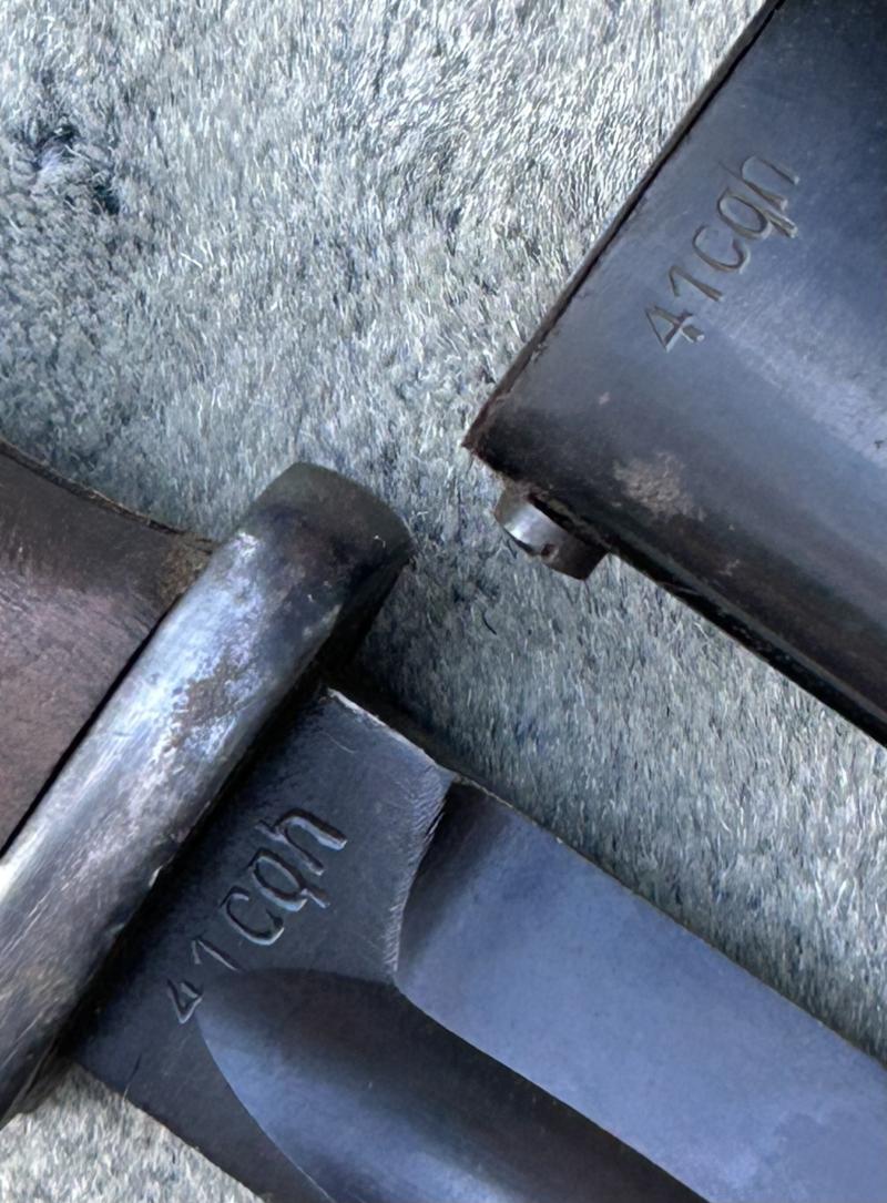 A NEAR PERFECT K98 BAYONET - MATCHING NUMBERS ETC