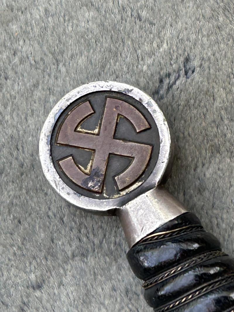 A TOTALLY UNCLEANED EARLY 1st Pattn LUFTWAFFE DAGGER BY ROBERT KLAAS.