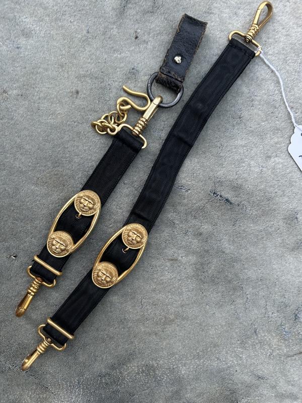 A SUPER SET OF THIRD REICH NAVY HANGERS.