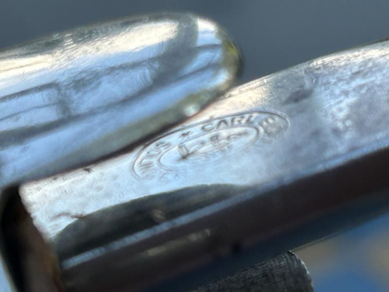 A MOST UNUSUAL THIRD REICH ERA SWORD DEDICATED TO AMERICAN SERVICEMAN IN MEMORIAM.