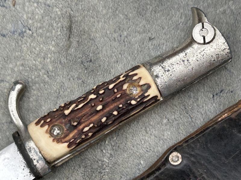 VERY RARE LONG ETCHED ‘SERVICE TIME’ DRESS BAYONET BY E.P & S.