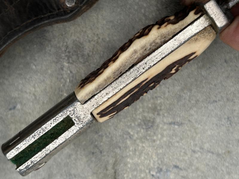 VERY RARE LONG ETCHED ‘SERVICE TIME’ DRESS BAYONET BY E.P & S.