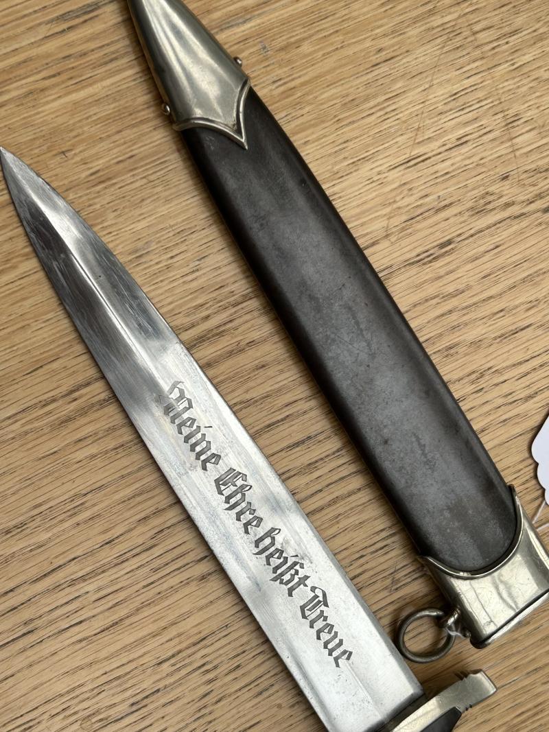 AN EARLY EXAMPLE OF A SS ‘33 DAGGER BY HAMMESFAR.