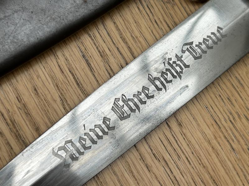AN EARLY EXAMPLE OF A SS ‘33 DAGGER BY HAMMESFAR.