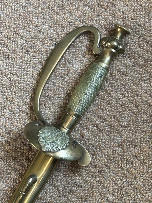 IMPERIAL GERMAN SENIOR POSTAL OFFICIALS SWORD.